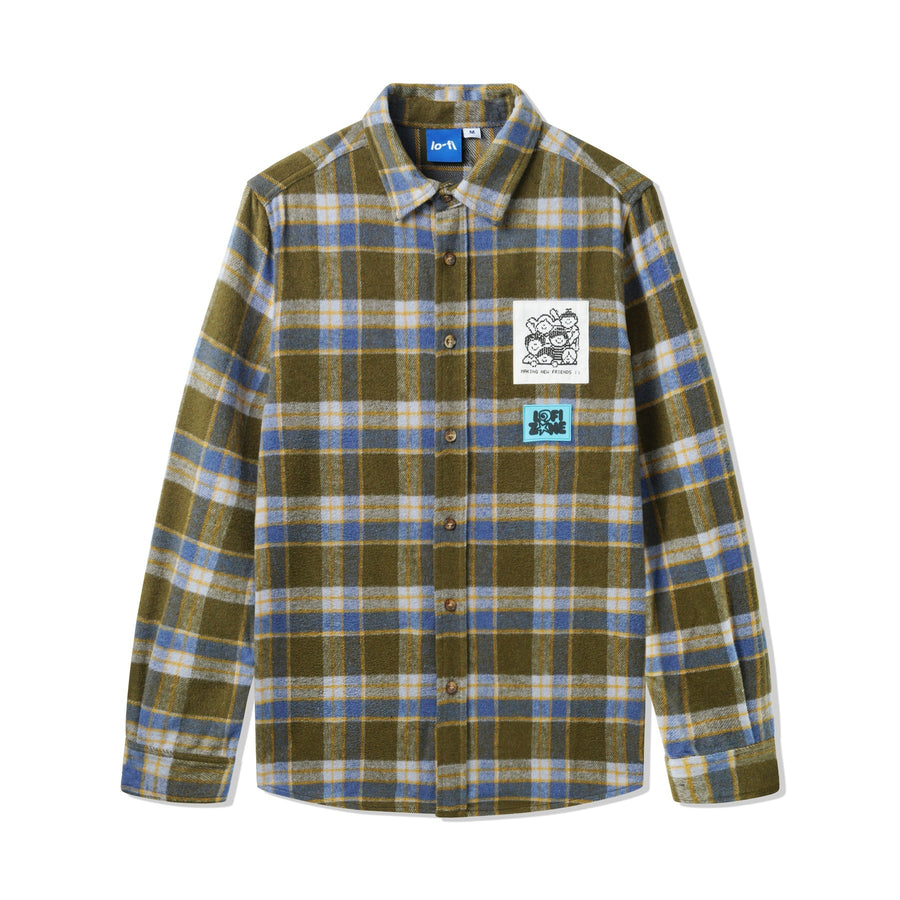 Healing Flannel Button Shirt