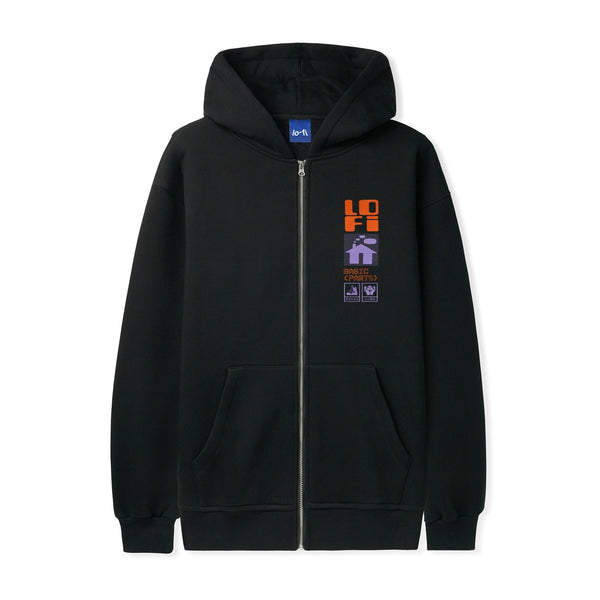 Basic Parts Zip Thru Pullover Hood