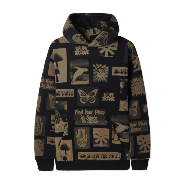 Earth All Over Print Pullover Hood