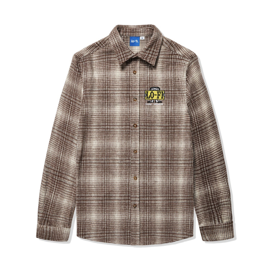 Sign Plaid Button Down Shirt