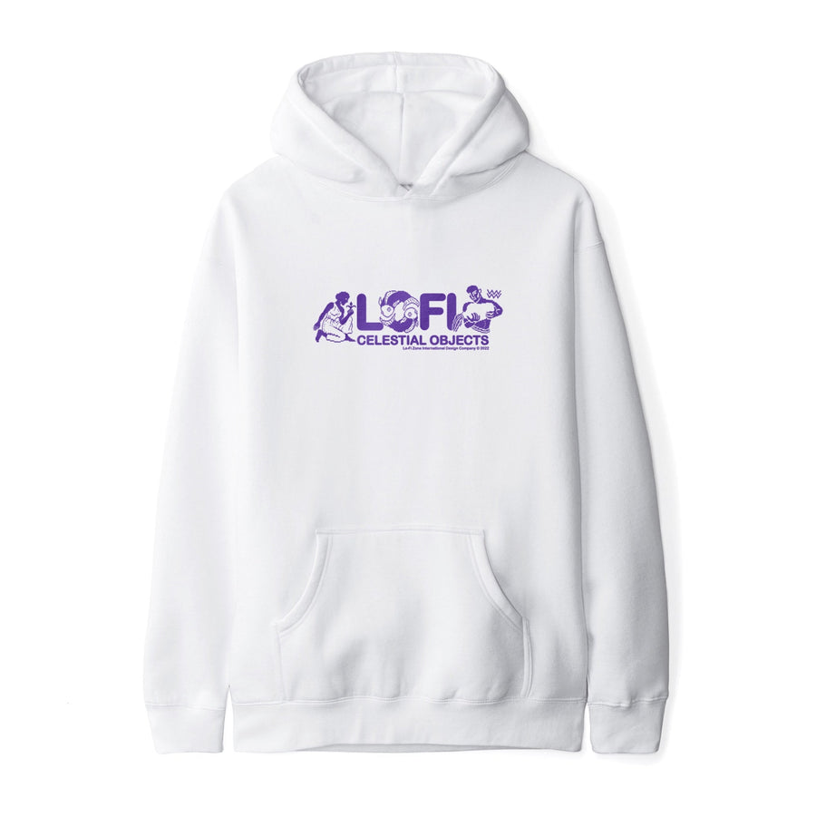 Celestral Objects Pullover Hood