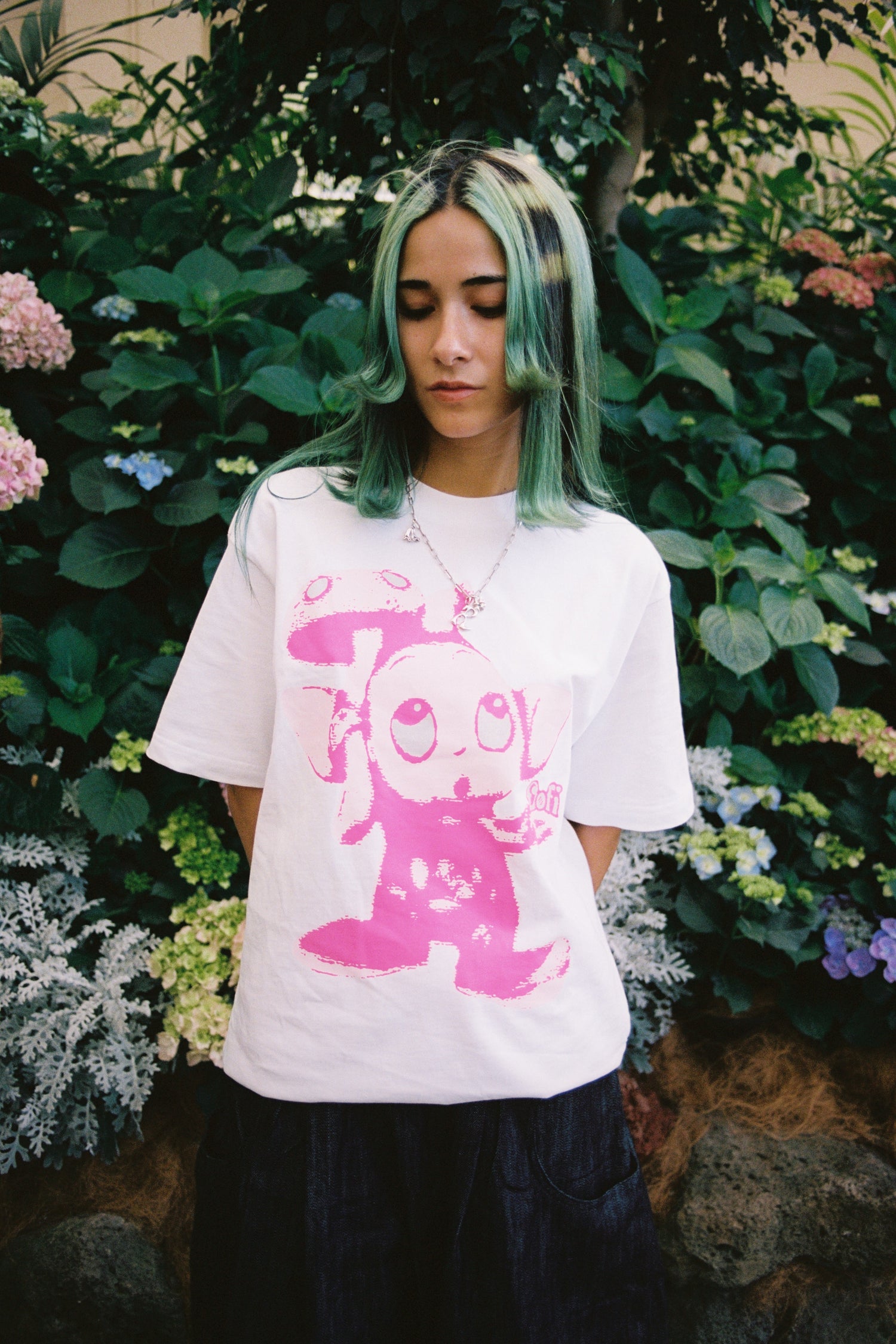 Hopeworld x Lo-Fi Tee, White