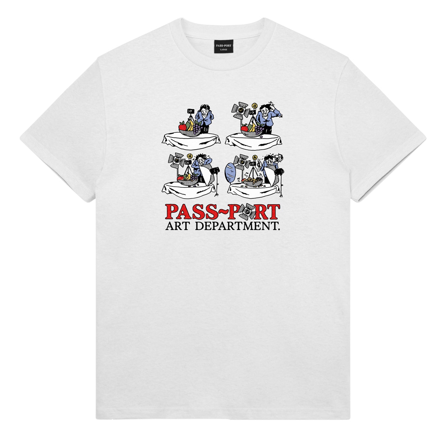 Art Dept. Tee, White