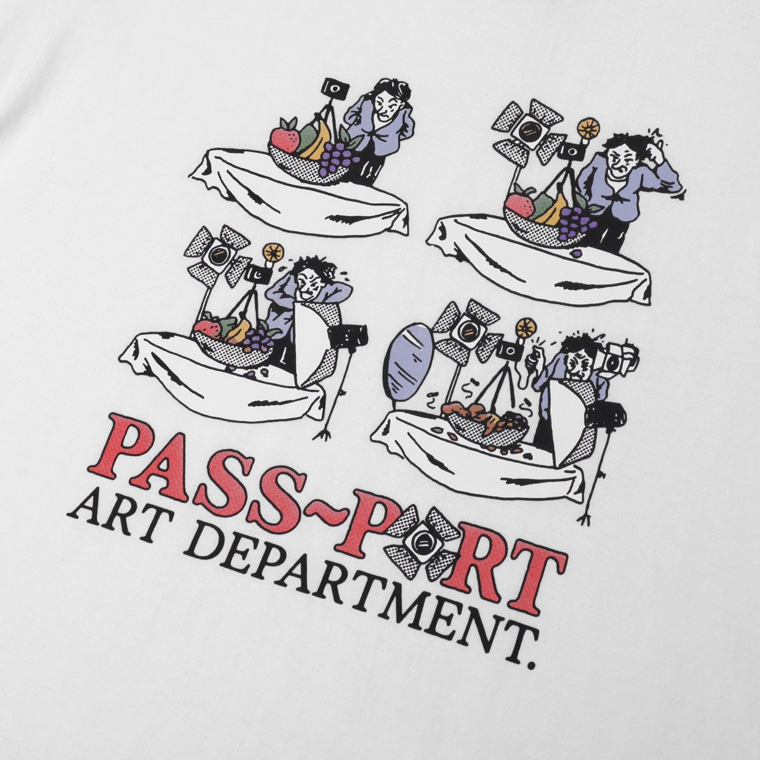 Art Dept. Tee, White