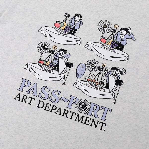 Pass~Port Art Dept. Tee, Ash