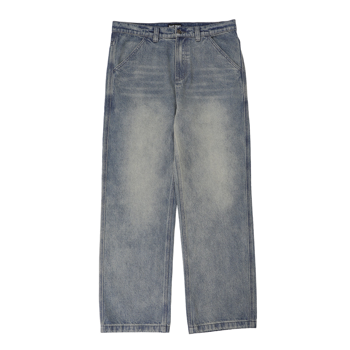 Workers Club Straight Leg Jean, Faded Wash Grey