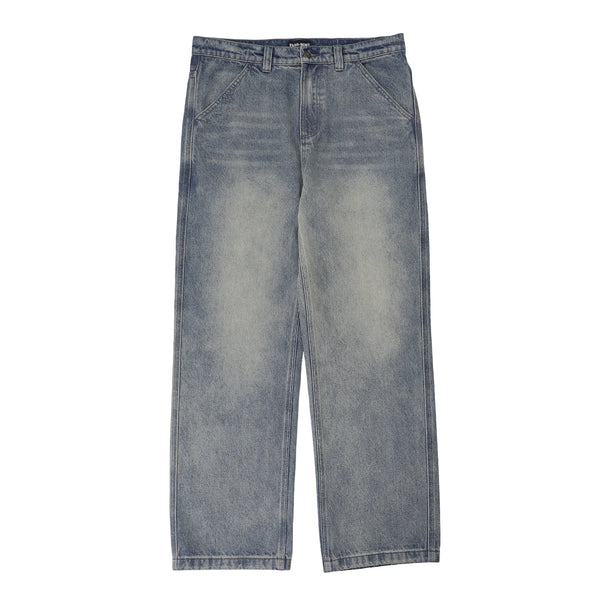 Pass~Port Workers Club Straight Leg Jean, Faded Wash Grey