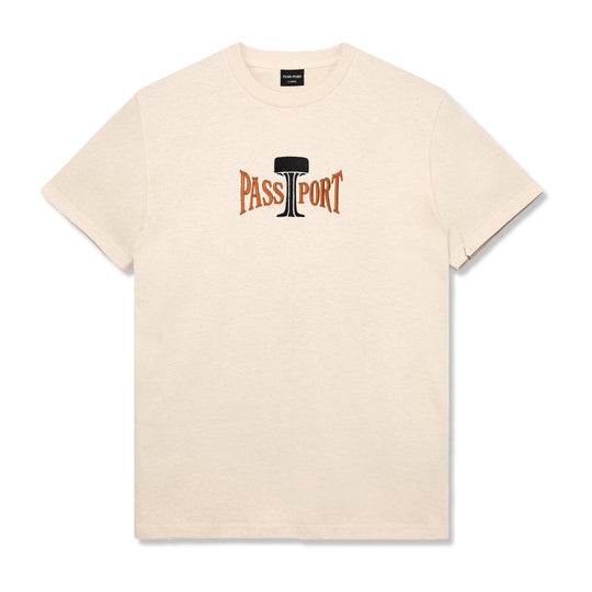 Towers Of Water Tee, Natural