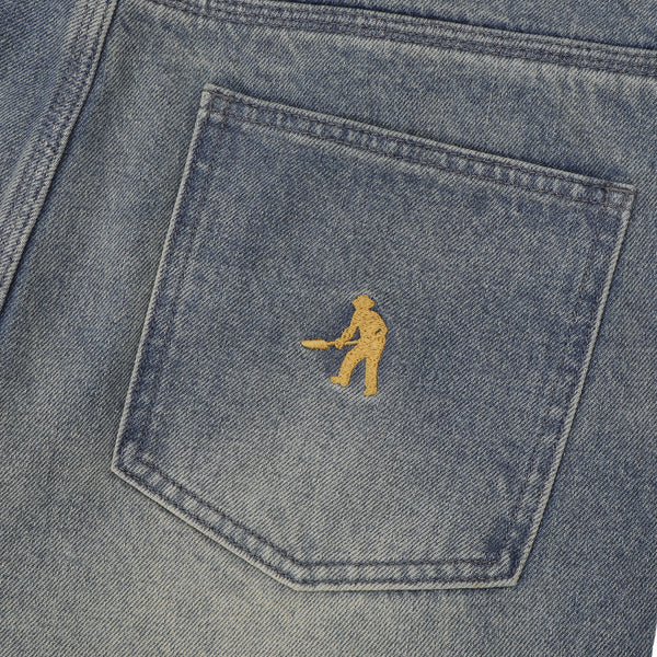 Pass~Port Workers Club Straight Leg Jean, Faded Wash Grey