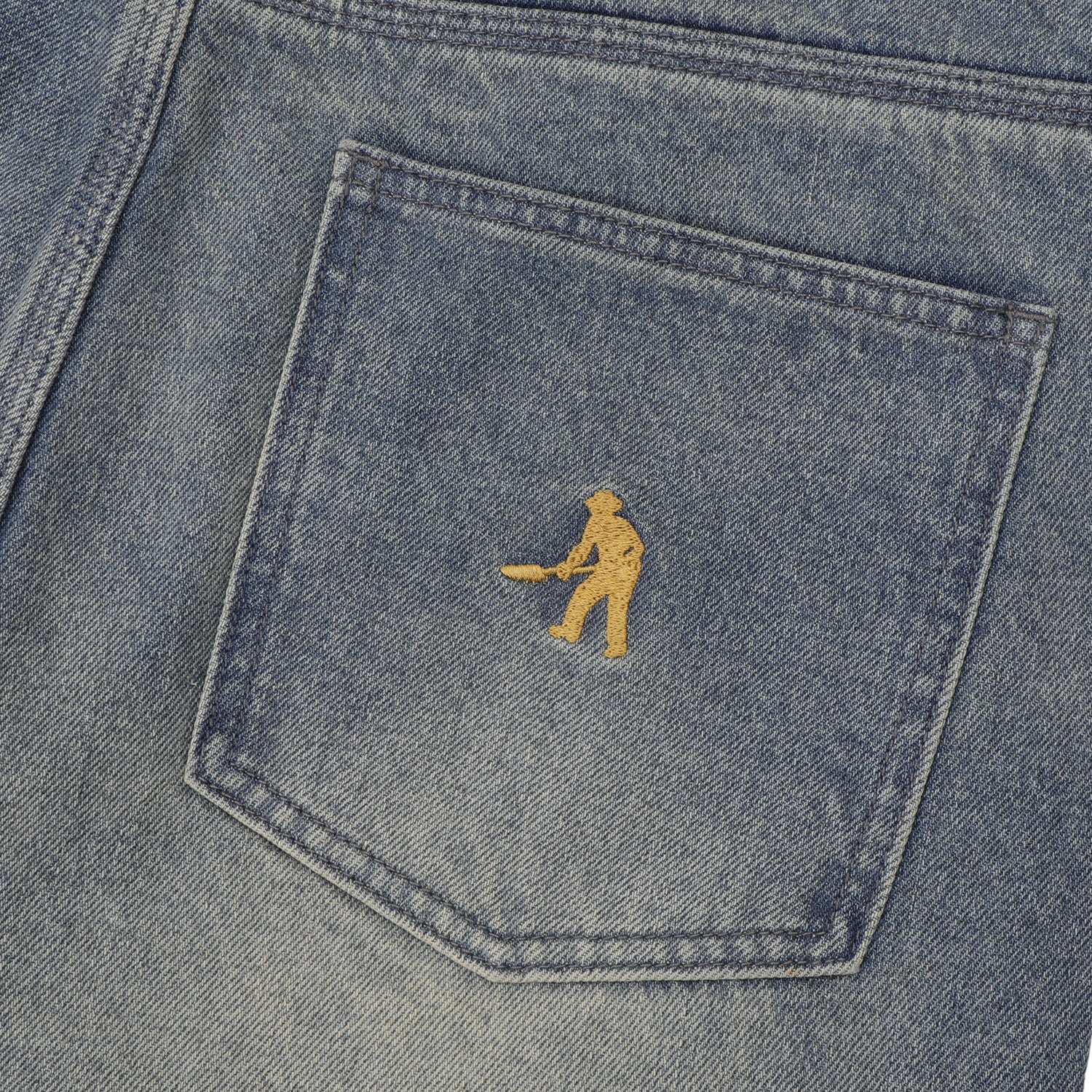 Workers Club Straight Leg Jean, Faded Wash Grey