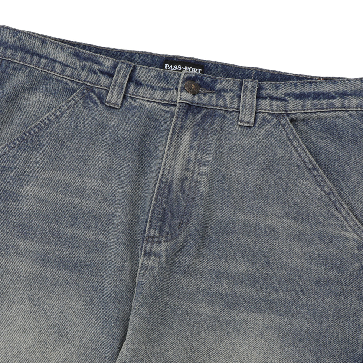 Workers Club Straight Leg Jean, Faded Wash Grey