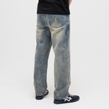 Workers Club Straight Leg Jean, Faded Wash Grey