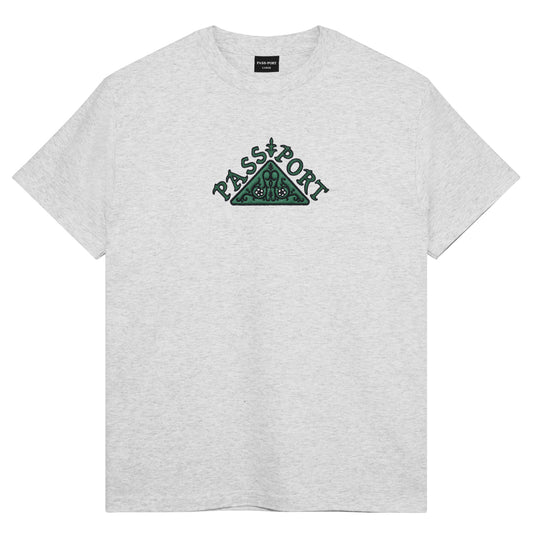 Manuscript Tee, Ash