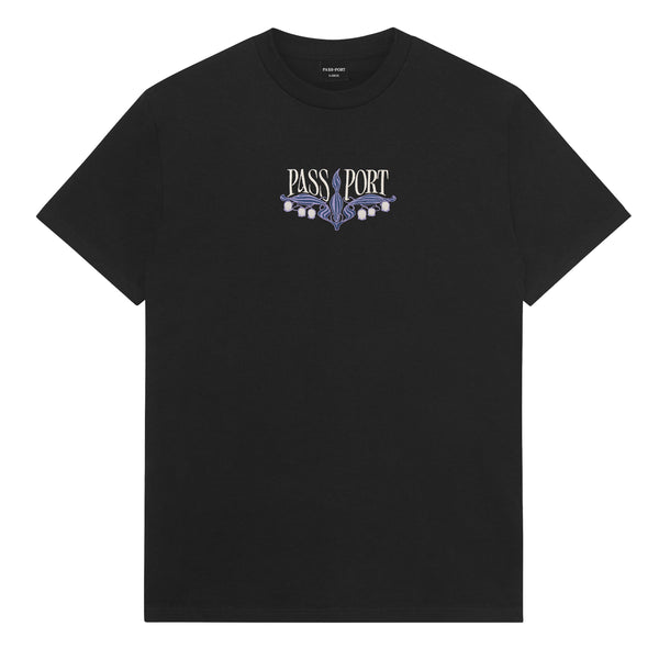 Pass~Port Lily Of The Valley Tee, Black