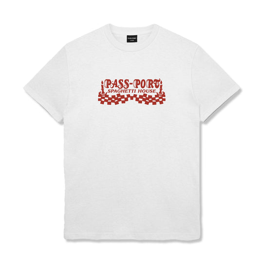 Spag House Tee, White