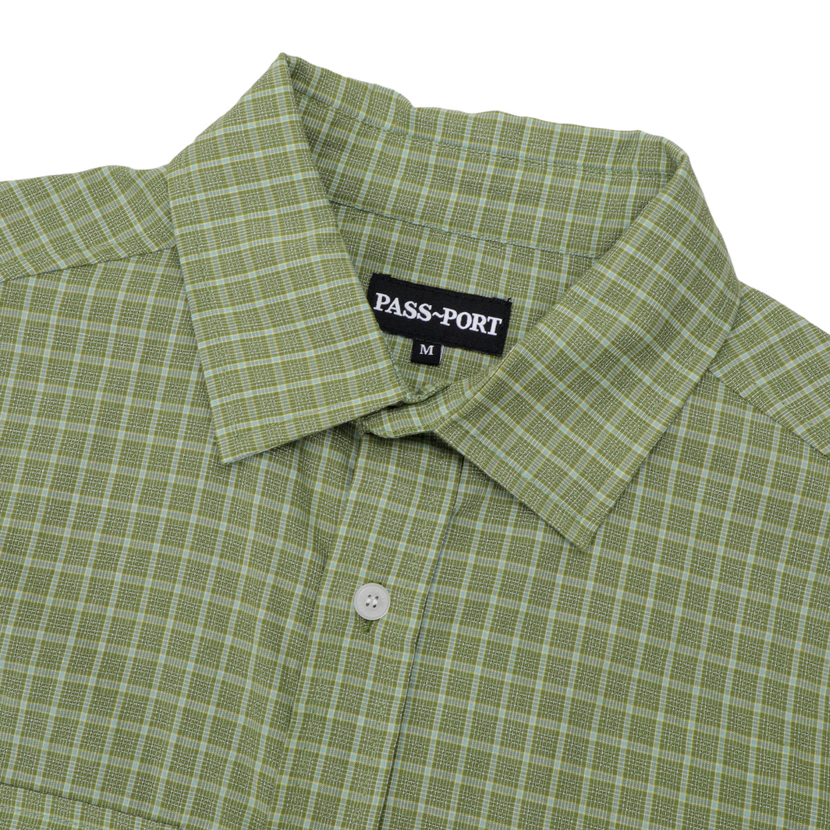 Workers Check S/S Shirt, Sage
