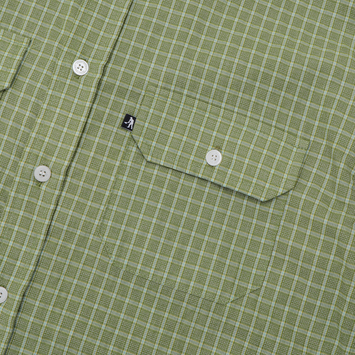 Workers Check S/S Shirt, Sage