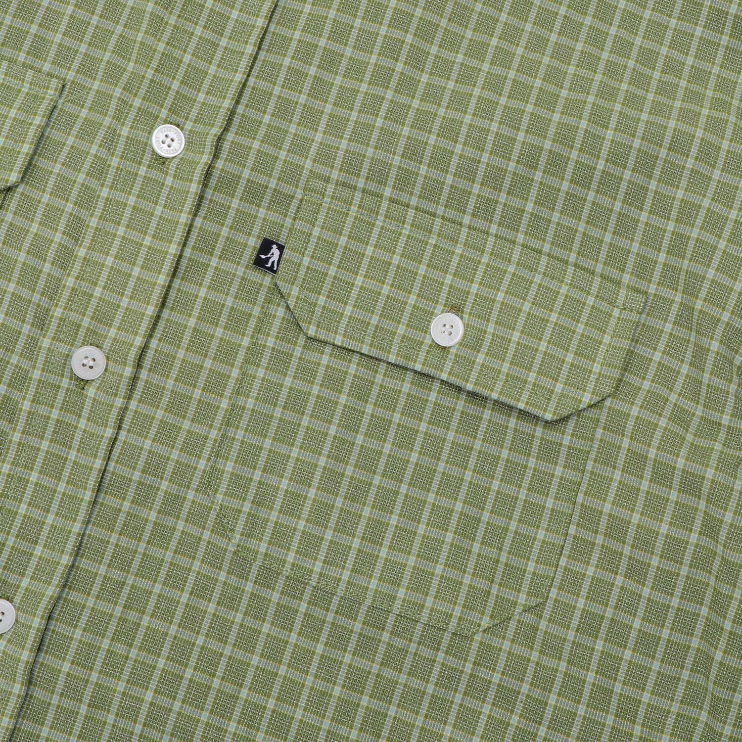 Workers Check S/S Shirt, Sage