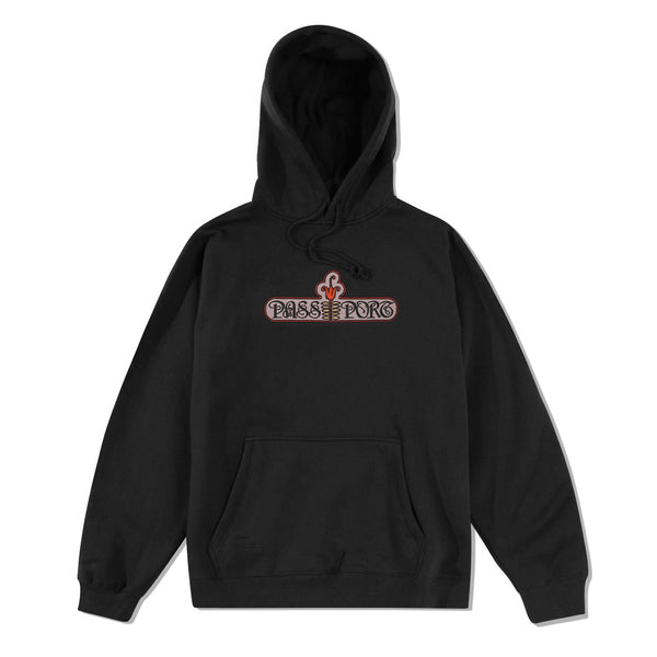 Pass~Port Gardenia Pullover Hood, Black