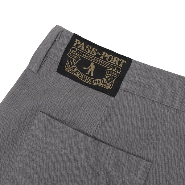 Pass~Port Leagues Club Short R47, Grey