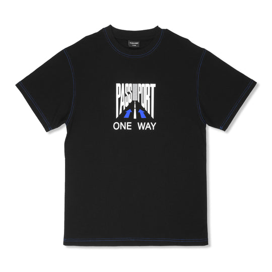 One Way Tee, Black
