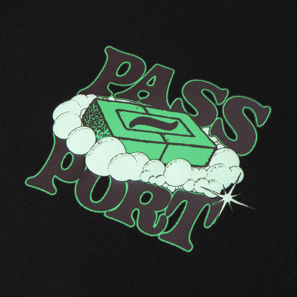 Pass~Port Soap Tee, Black