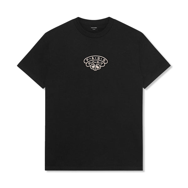Pass~Port Heirloom Tee, Black