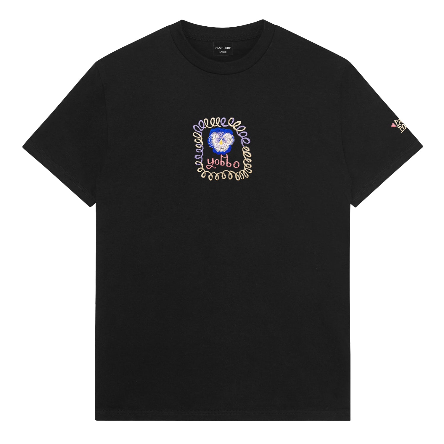 Yobbo Tee, Black