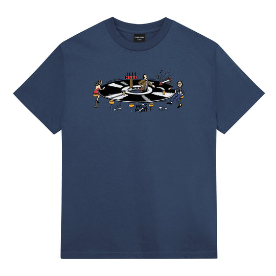 Lazy Susan Tee, Harbour Blue