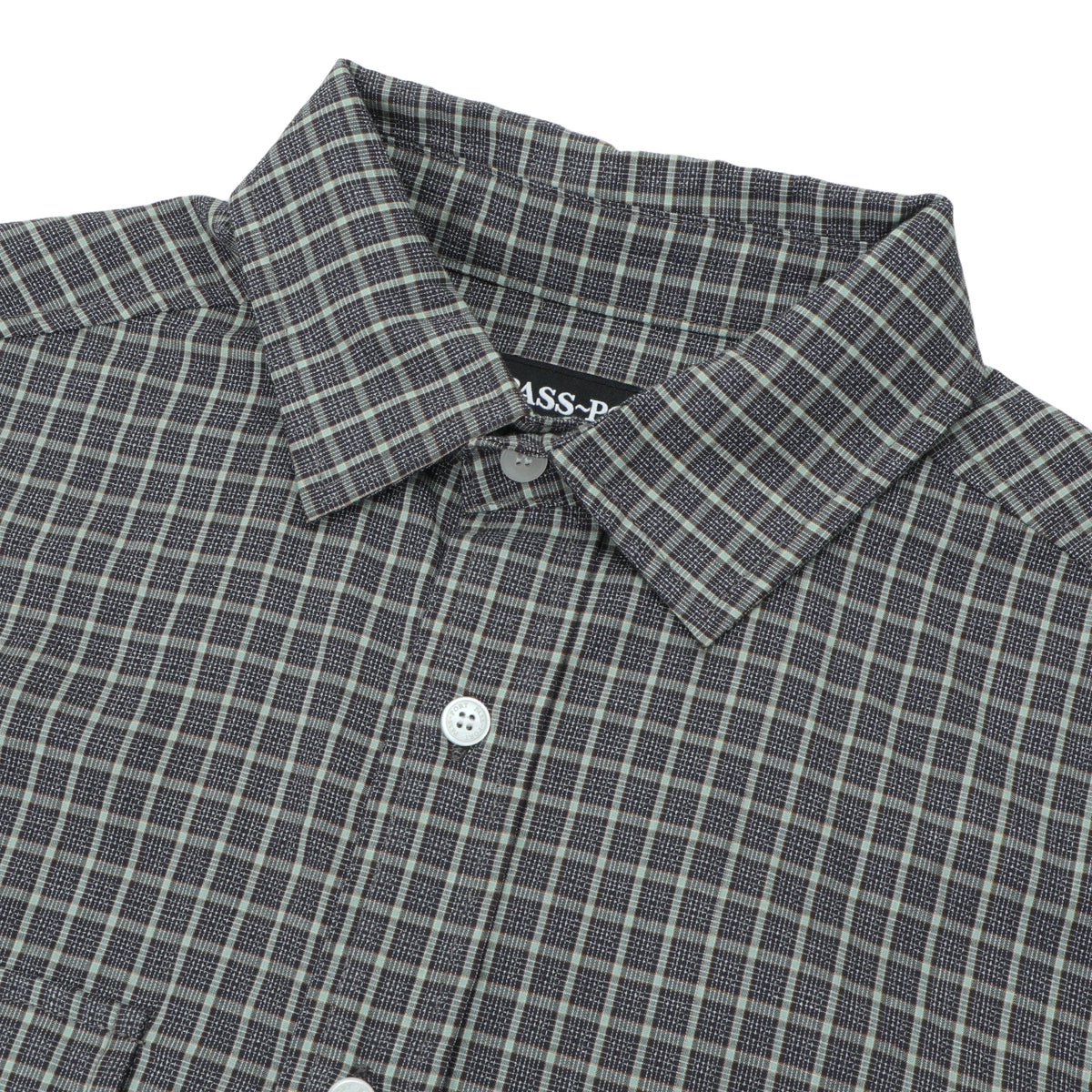 Workers Check L/S Shirt, Grey