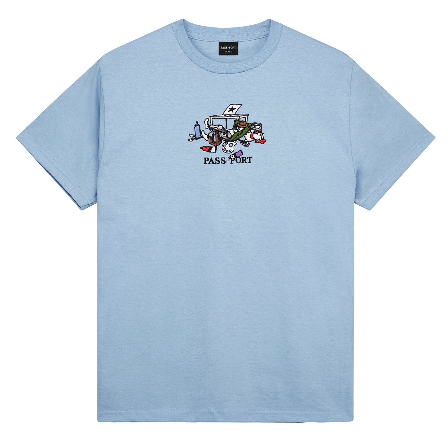 Lucid Dream Tee, Stonewash Blue