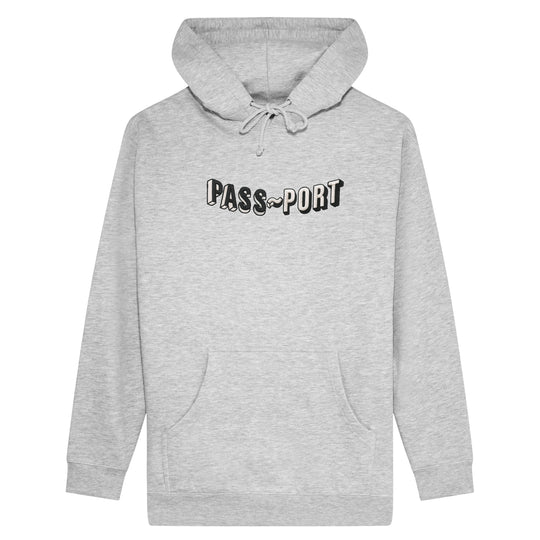 Sunken Logo Embroidery Pullover, Grey Heather