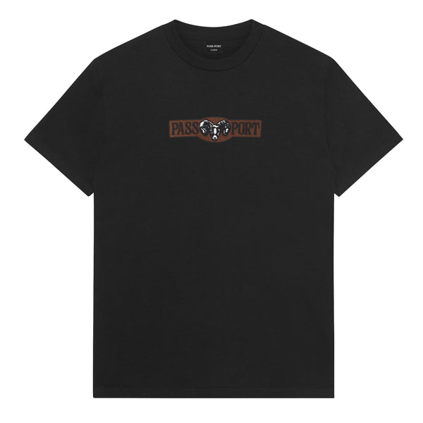 Pass~Port Ram Tee, Black