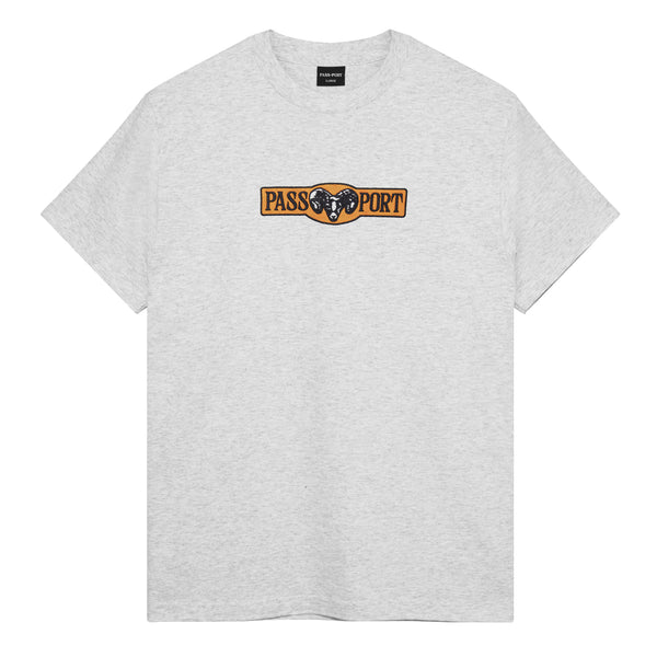 Pass~Port Ram Tee, Ash