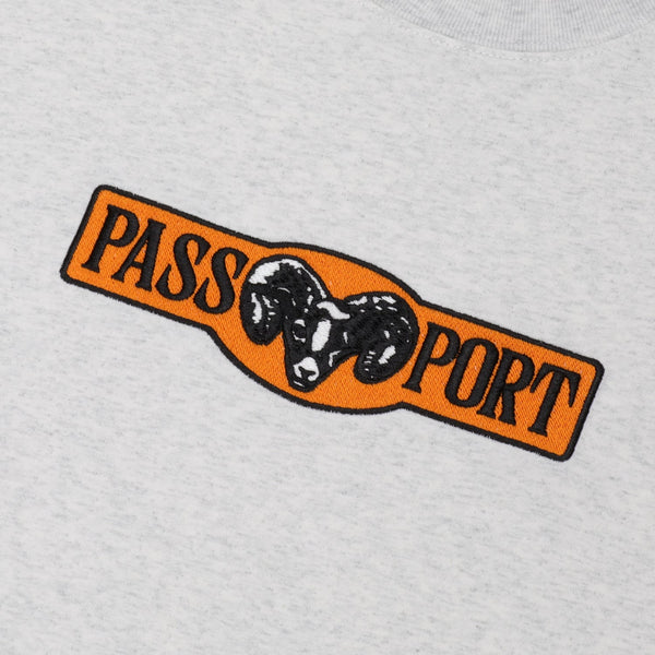 Pass~Port Ram Tee, Ash