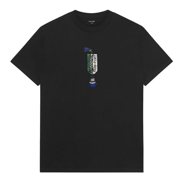 Pass~Port Tassle Tee, Black