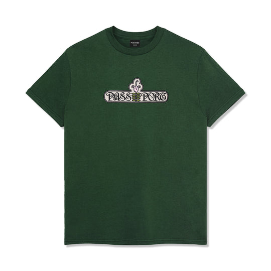 Gardenia Tee, Forest Green