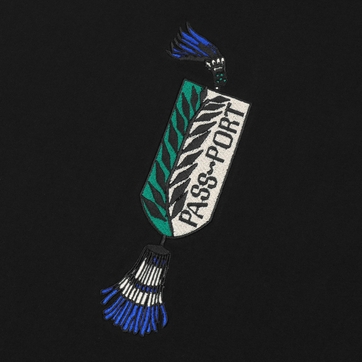 Tassle Tee, Black