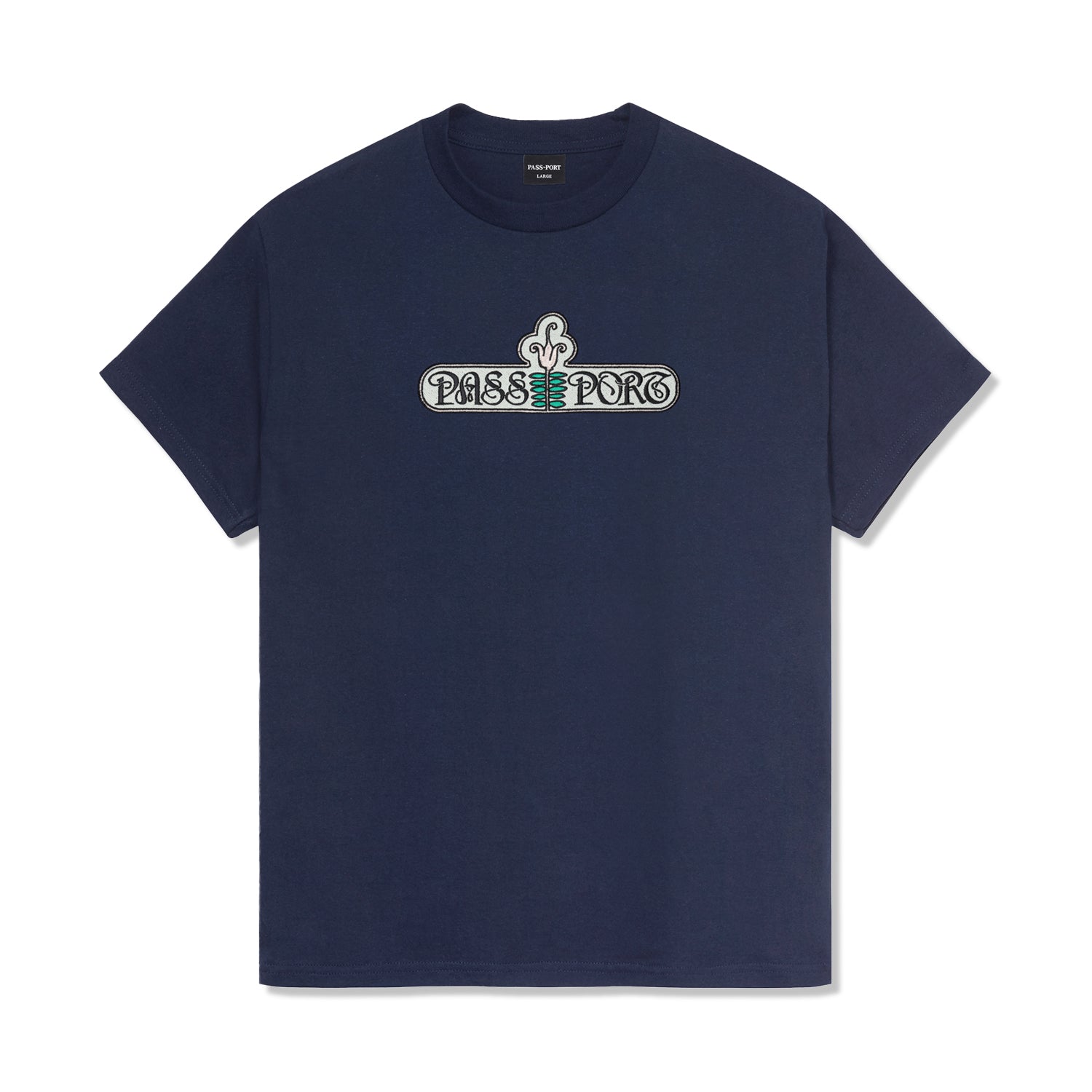 Gardenia Tee, Navy