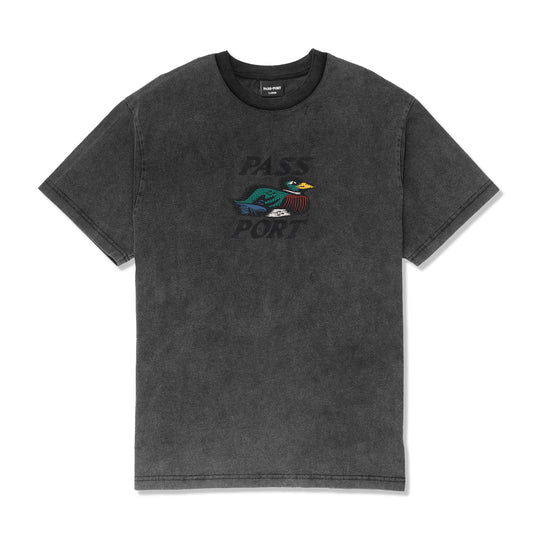 Fast Duck Tee, Black Acid