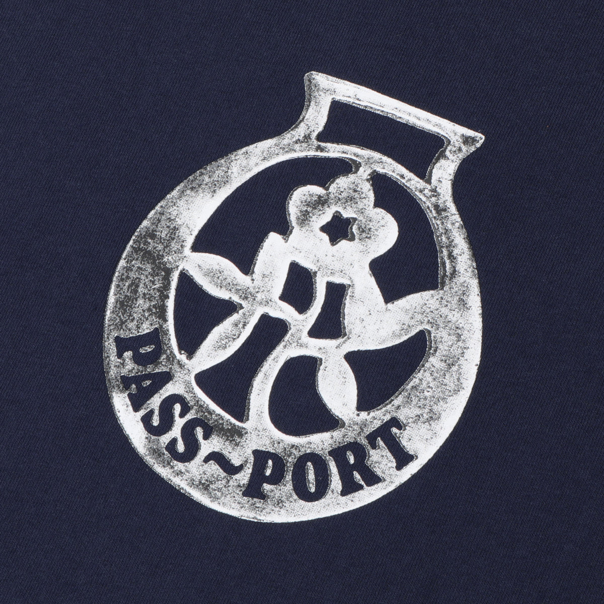 Brass Tee, Navy