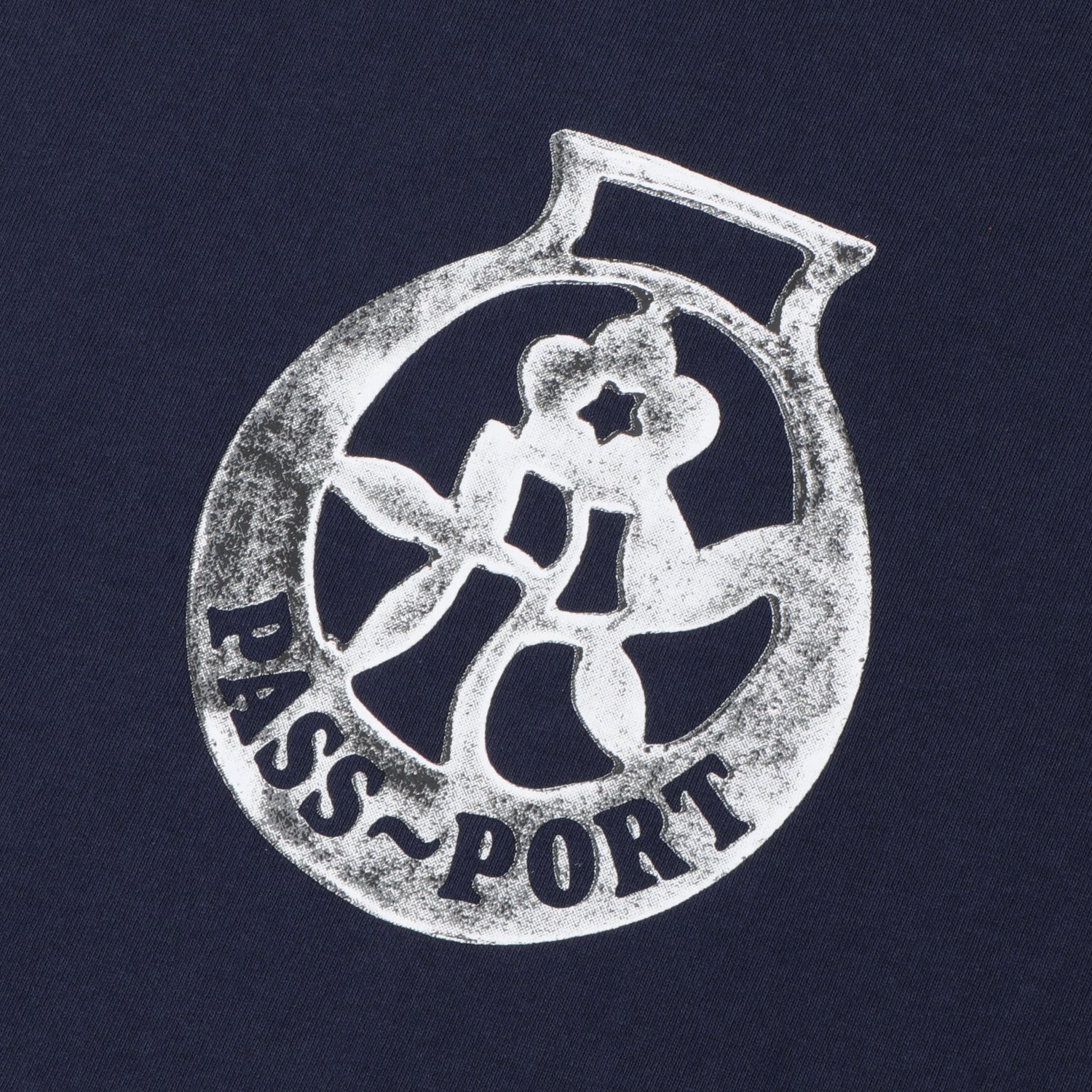 Brass Tee, Navy