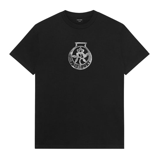 Brass Tee, Black