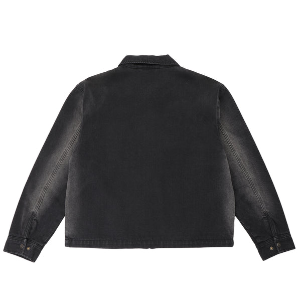 Pass~Port Faded Wash Workers Jacket, Black