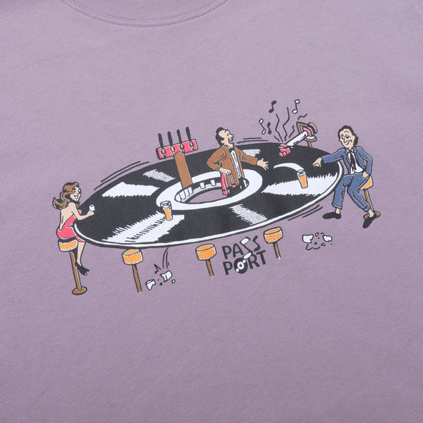 Pass~Port Lazy Susan Tee, Dusty Lilac