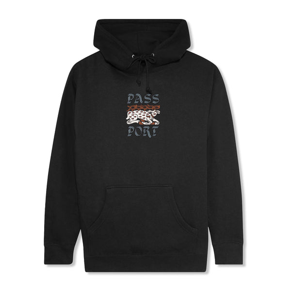 Pass~Port Antler Pullover, Black