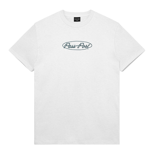 Pass~Port Ovalit Tee, White