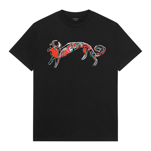 Pass~Port Bull Tee, Black