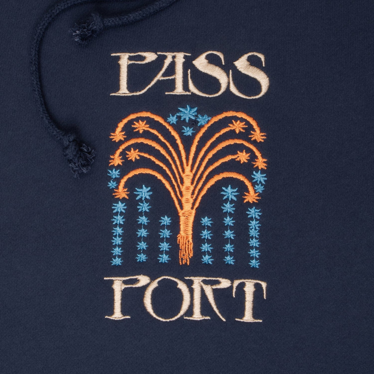 Roman Candle Pullover Hood, Navy