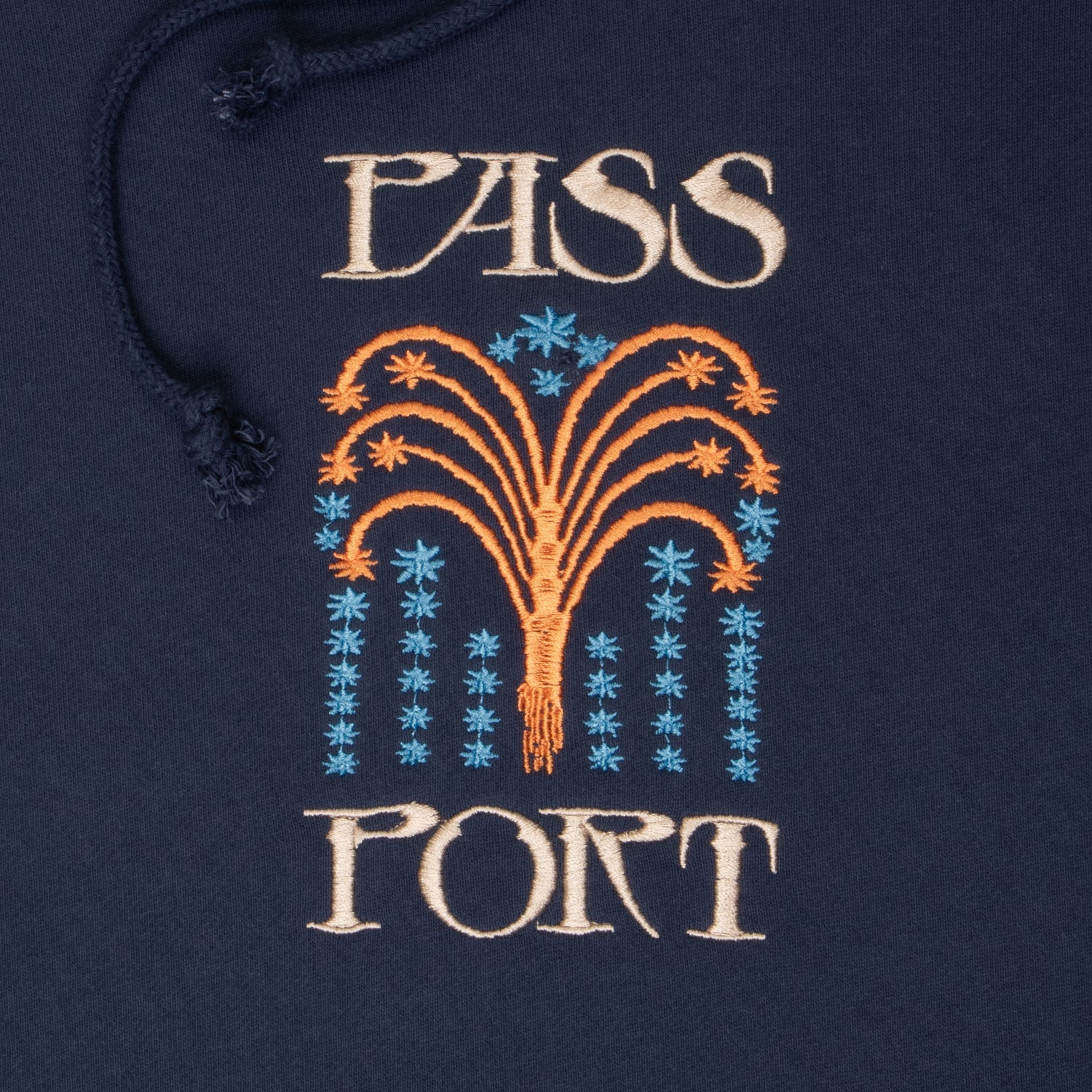 Roman Candle Pullover Hood, Navy